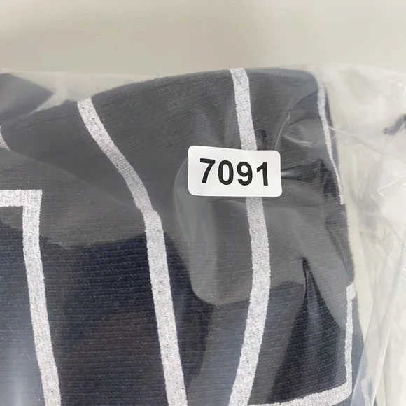 Champion Reverse Weave Hoodie Mens Medium Black All Over Pullover Sweatshirt - Picture 11 of 12